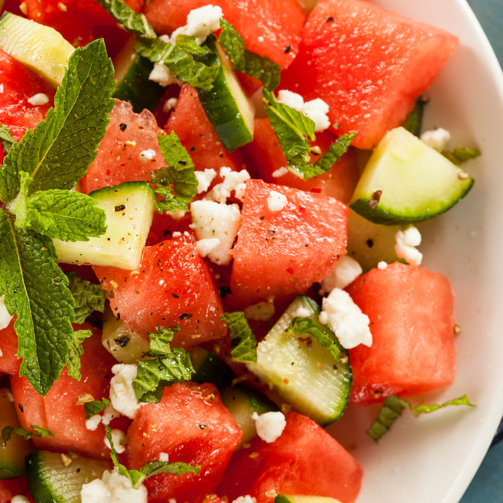 Last Watermelon of the Season Picnic Salad