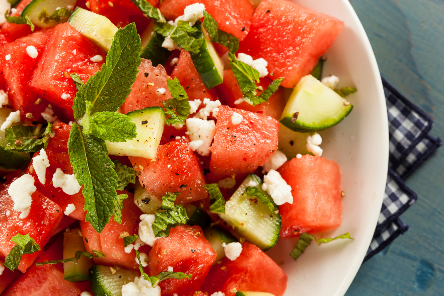 Last Watermelon of the Season Picnic Salad