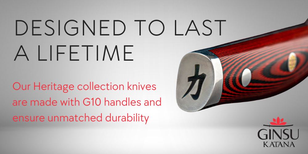 Japanese Knives Designed to Last a Lifetime-- Durable, Strong and Comfortable