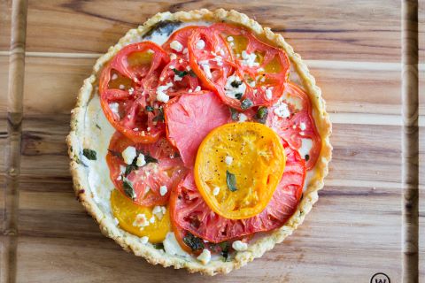 The Best End Of Summer Recipe: Celebrating the Harvest with a Delectable Heirloom Tomato Tart Recipe