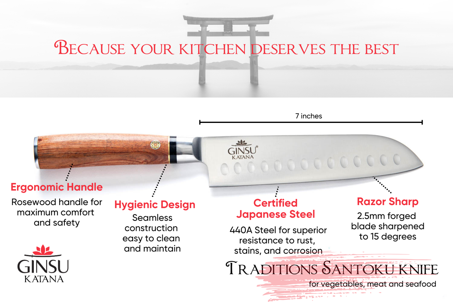 
                  
                    TRADITIONS - 7" SANTOKU
                  
                